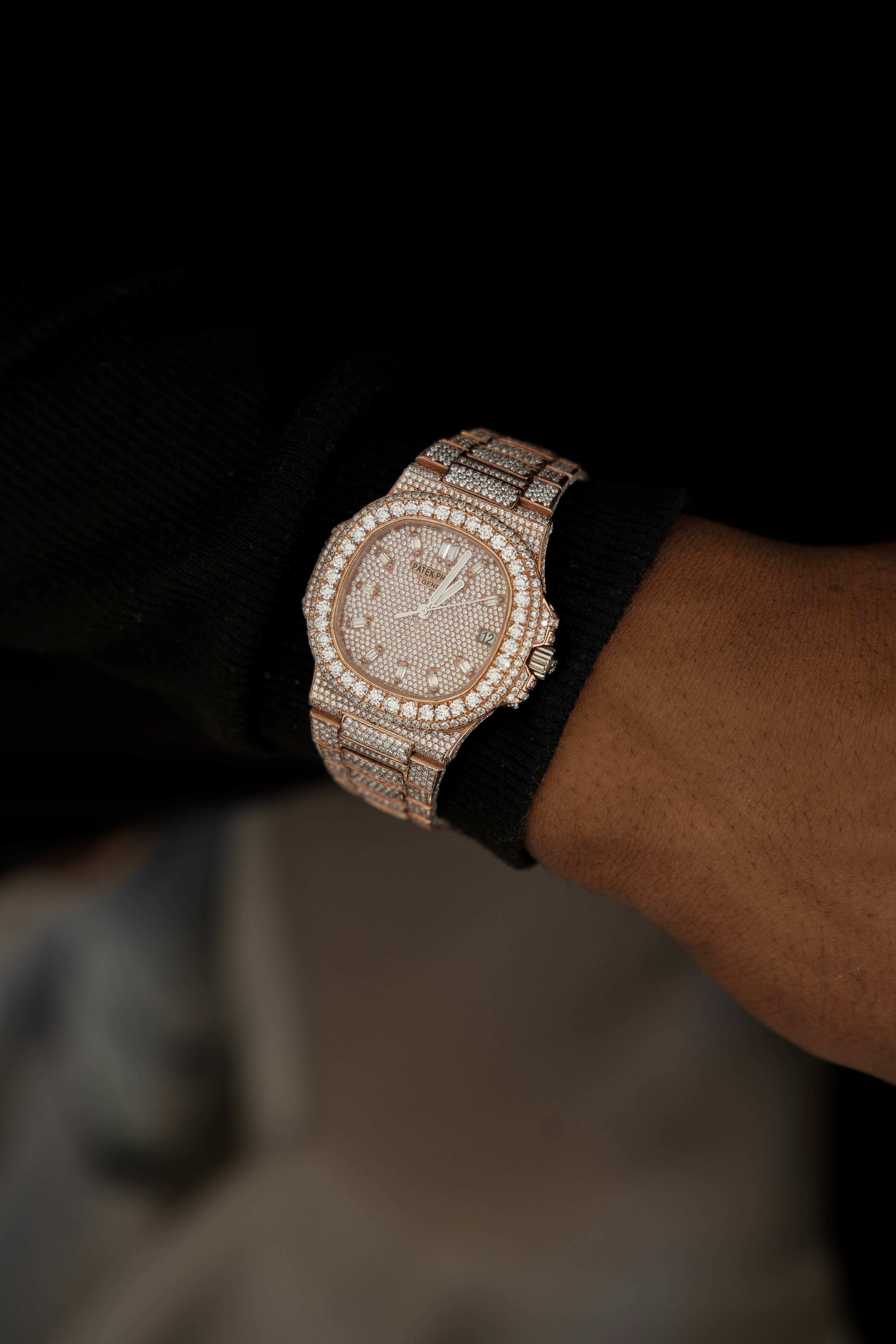 Patek Philippe Moissanite Swiss Watch thumbnail 5