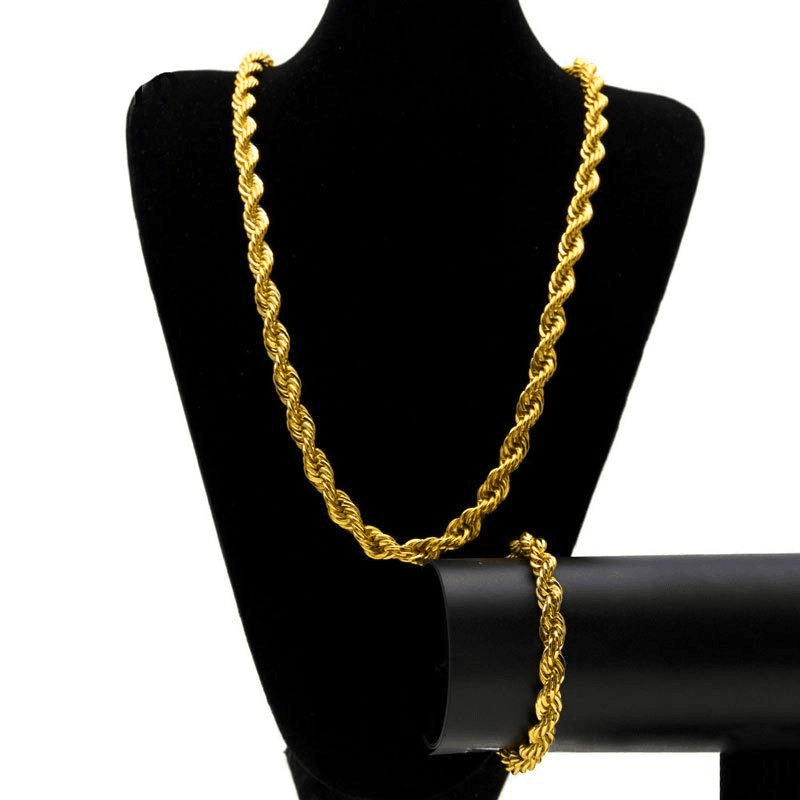 10MM Twisted Rope Chain 925 Silver for Men and Womes's. thumbnail 6